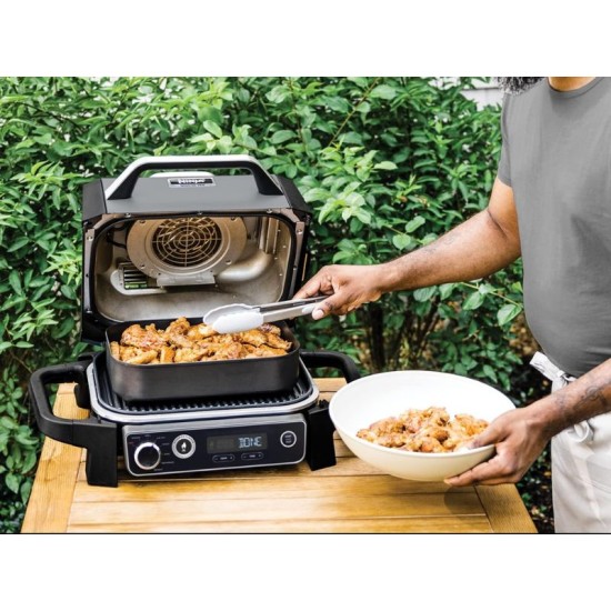 Ninja Woodfire Electric BBQ Grill и Smoker – Eлектрически грил 7 в 1 